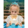 thumbnail image 3 of Princess Tiaras for Little Girls, Kids Dress-up Crown Headband, Birthday Wedding Halloween Cosplay Hair Accessories, 3 of 4