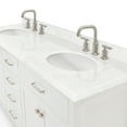 thumbnail image 4 of Ariel H072dcqovo Bristol 72" Free Standing Double Basin Vanity Set - White, 4 of 7