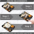 thumbnail image 3 of Dinosaur Flowers Leaves Food Scale Digital Kitchen Scale Waterproof Tempered Glass Tare Function 11 lb for Baking Cooking Meal Prep, 3 of 7
