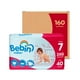 thumbnail image 1 of Pañal Bebé Bebin Super Etapa 7 3XG Unisex Caja 160 piezas, 1 of 7