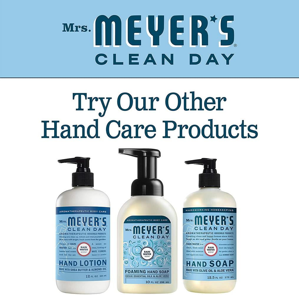 Mrs. Meyer's Rainwater Scent Foaming Hand Soap, 10 oz (4-Pack)