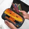 thumbnail image 6 of Kdxio Glowing Mushroom In Forest for Double Compartment Pen Case Oxford Organizer with Zipper Pockets for Students Artists, 6 of 7