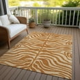 thumbnail image 6 of Addison Rugs Chantille Indoor/Outdoor Transitional Geometric, Abstract Paprika Washable Rectangle Rug, 5' x 7'6", 6 of 6