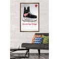 thumbnail image 2 of NHL Detroit Red Wings - Drip Skate 21 Wall Poster, 22.375" x 34", Framed, 2 of 3