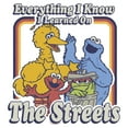 thumbnail image 2 of Men's Sesame Street Everything I Know I Learned on the Streets Sweatshirt, 2 of 4