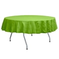 thumbnail image 1 of Ultimate Textile Embroidered Pintuck Taffeta 72-Inch Round Tablecloth Apple Lime Green, 1 of 3