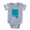 Heather Grey, variant on CafePress - 3 Nevada - Cute Infant Baby Football Bodysuit