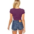 thumbnail image 2 of Vivian's Fashions Top - Crop Top, Short Sleeve, 2 of 4