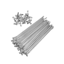 36 Set Motorcycle Spoke Skins Covers 21" Front Wheel Spokes Kit Stainless Steel for Honda CRF450X 2005-2009