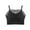Black, variant on Lace Bralette Women Lace Cami Crop Tops Tank Top Lace Half Camisole Bra Adjustable Spaghetti Strap Crop Top Sleeveless Backless Slim Fit Camisole Built in Bra Ladies