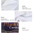 thumbnail image 5 of SKYSONIC Mardi Gras Carnival Party Golden Mask Hanging Hand Towels with Hanging Loop, Hand Towels Soft Thick Dish Cloth Hand Towels for Kitchen Bathroom, with Hanging Loop, 12"x17", 5 of 6