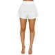thumbnail image 4 of Sunloudy Conjunto de 2 piezas de verano a juego para mujer, camisa abotonada de media manga de color sólido + conjunto de pantalones cortos con cintura elástica para damas Sunloudy  S M L XL XXL, 4 of 7