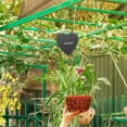 thumbnail image 6 of OUNONA Plant Tags Label Flower Pot Label 15.00X15.00X0.60CM Black, 6 of 8