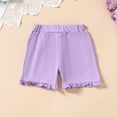 thumbnail image 6 of CARETOO Toddler Baby Girl Clothes Summer Outfits Set T-Shirt Casual Shorts Headband 3Pcs 95% Cotton, 6 of 19