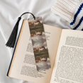 thumbnail image 4 of Kdxio Three Horses Oil Painting Print Metal Tassel Bookmarks,Perfect Gift for Art Lovers and Bookworms Metal Bookmarks for Women, 4 of 8