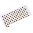 thumbnail image 4 of Fishing Fake Eyes, 3D Simulation Epoxy Plastic And Resin Oval Fishing Lure Eyes With Self Adhesive Backing For Making Fly Tying Lure Gold, 4 of 8