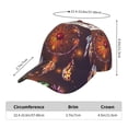 thumbnail image 2 of Balery Beautiful Dreamcatcher1 Gorra de béisbol de tamaño ajustable para correr, entrenar y actividades al aire libre. Gorra de papá para todas las estaciones., 2 of 6