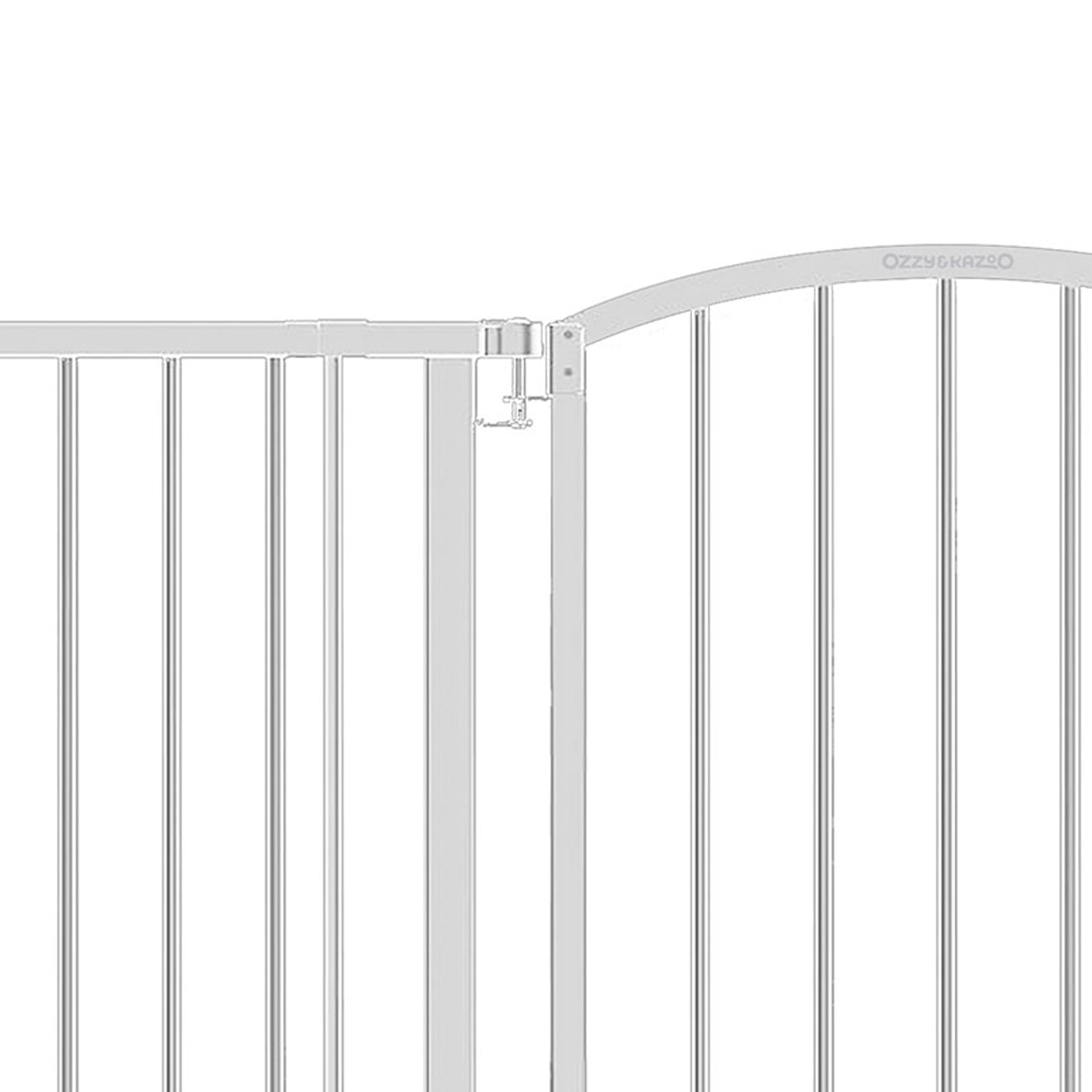 Open Box Ingenuity Ozzy & Kazoo 27” Tall Walk Through Gate For Doorway