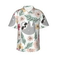thumbnail image 1 of Fotbe Cute Cartoon Sloth Camisa Hawaiana para Hombre Unisex – Camisa Casual de Verano con Botones de Manga Corta de Algodón y Lino,3X-Large, 1 of 7