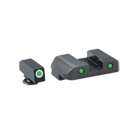 Ameriglo Pro Op 2Dot Rear Night handgun Sight Tritium/Blk