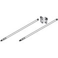 thumbnail image 1 of Blum Metabox Gallery Rod Sets 18" White, 1 of 2