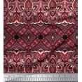 thumbnail image 1 of Soimoi Cotton Cambric Fabric Geometric & Paisley Decorative Fabric Prints by Yard 56 Inch Wide, 1 of 1