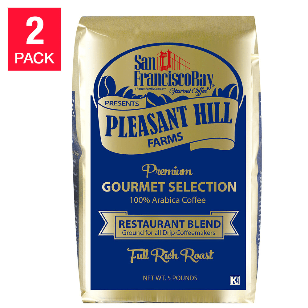 Pleasant Hill Farms Arabica Coffee 5 Lb, 2Pack