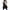 Black, variant on Hfyihgf Women's Long Puffer Vest Jacket Sleveless Full Zip Hooded Down Coats Plus Size Winter Warm Quilted Vest Outwear with Pockets(Army Green,L)