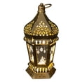 thumbnail image 4 of Sofullue 1Set Iron Ramadan Decorative Light Hanging Candle Lantern for Home Room Patio Festival Decorations Gifts Candle Holder Accessories, 4 of 15