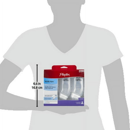 Playtex VentAire Advanced Standard Baby Bottles, 3 count - Colors May Vary