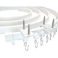 thumbnail image 1 of Rail de Rideau SDES-plafond, Rail de Rideau Incurvé de 5m, Rail de Plafond Flexible pour Rideaux, Séparateur de Pièce, Rideau de RV, Rideau de Douche, Système de Rail de Rideau d'Hôpital, 1 of 4