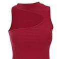 thumbnail image 4 of Babysbule Womens Tank Tops Women Fashion Sexy Solid Color Sleeveless Cold Shoulder Casual Tank Blouse Tops, 4 of 5