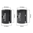 thumbnail image 5 of NIBOLOG 2Pcs Front Derailleur Adapter High-strength Anti-skid Aluminum Alloy Bicycle Handlebar Conversion Sheet for Cycling, 5 of 8
