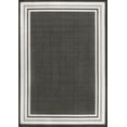 thumbnail image 2 of JONATHAN Y SANTA MONICA 8 x 10 Area Rug, James Border Stripe - Black/Cream, SMB201C-8, 2 of 9
