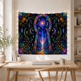 thumbnail image 5 of Cosmic Keyhole Portal with Swirling Galaxy Path, Whimsical Fantasy for Space Lovers, Celestial Home Decor, Housewarming Gift Tapestry Wall Hanging for Bedroom and Living Room, 5 of 7