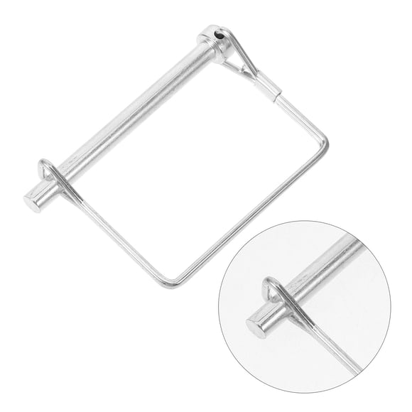UPOUART Tow Hitch Pin for Trailer Use Silver 1Pack Ensure Safe Towing