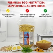 Morning Bird Eggfood 1.5 lbs – Protein Food with Essential Amino Acids, Vitamins & Minerals – Supports Growth, Digestion & Feather Health – Ideal Bird Seed for Breeding and All Bird Types