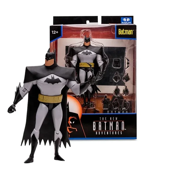Las nuevas aventuras de Batman, Croc asesino de dos caras y muñeca bebé Batgirl, figura de acción de 18cm, modelo coleccionable, juguetes de decoración para habitación de CC