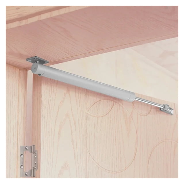 Automatic Door Closer 60kg Closure Adjustable Gas Spring 110 Degree Positioning Aluminum Alloy ,Easy to Install