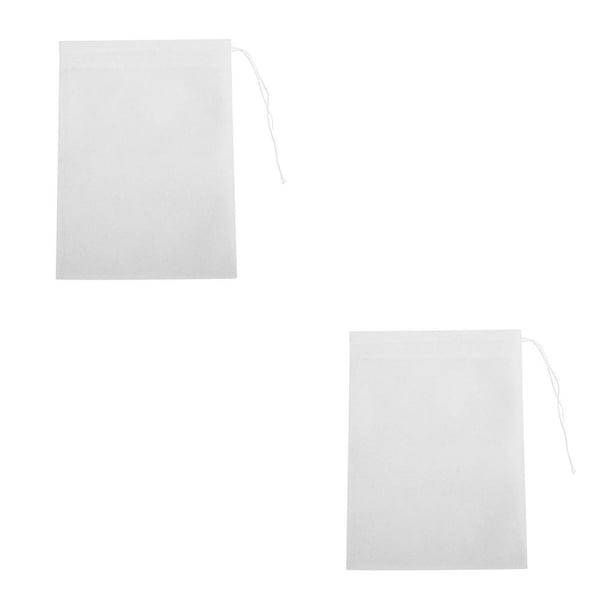 Bearachild Bolsitas de té ligeras de telas no tejidas, bolsitas de té perfumadas con papel de filtro de sellado, bolsa de hierbas con cordón, 100 Uds., 100 pièces 6x8cm 2piezas Bearachild CBP432343