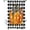 Thanksgiving4386, variant on Fall Shower Curtain Orange Pumpkin Shower Curtains for Bathroom Black Buffalo Plaid Bath Curtains Sets with Hooks for Autumn Thanksgiving Seasonal Bathroom Decor Polyester Fabric Waterproof 72 x 84 in