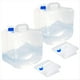 thumbnail image 1 of Contenedor de Agua Plegable con Grifo, Paquete de 2, de 2.6 Galones, para Acampar, Portátil, para Almacenar Agua, 1 of 6