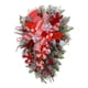thumbnail image 1 of Decoración navideña Árbol de Navidad al revés Colgante de puerta Guirnalda de dulces para pared Guirnalda de lágrimas de plástico, 1 of 6