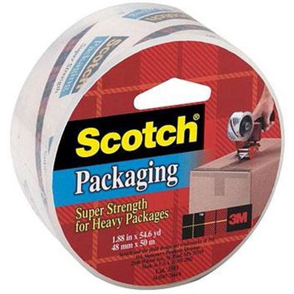 EMPAQUE DE CINTA 2"x 55YD TRANSPARENTE