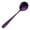 Purple#7, variant on MTBLYS 304 Stainless Steel Flat Handle Round Spoon Thickened Dinner Spoon 1 Piece Multipurpose Serving Soup and Dining Use Home Kitchen Restaurant
