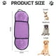 thumbnail image 2 of Toallas para perros para secarlos - Toalla de baño de microfibra suave y resistente - Súper absorbente, de secado rápido y lavable a máquina, 2 of 5