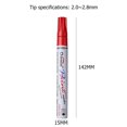 thumbnail image 4 of Bolígrafo Rotulador de pintura permanente para neumáticos de coche, resistente al agua, Universal, rotulador de grafiti, 4 of 5