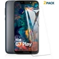 thumbnail image 1 of SCL Moto G7 Play Screen Protector, 9H Tempered Glass(2-Pack),2.5D Rounded Edge,Anti-Scratch,Bubble-Free,Case-Friendly, 1 of 5
