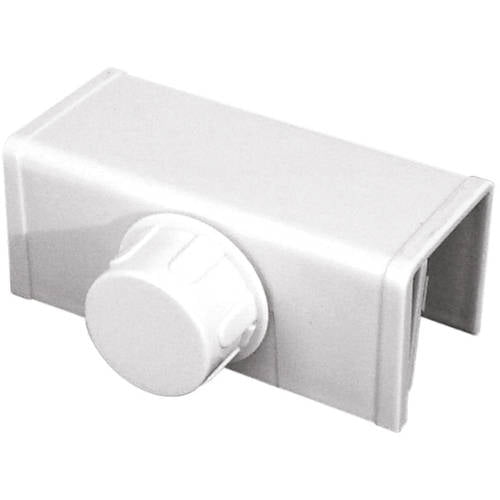 Prime Line S4553 White BiFolding Closet Door Lock