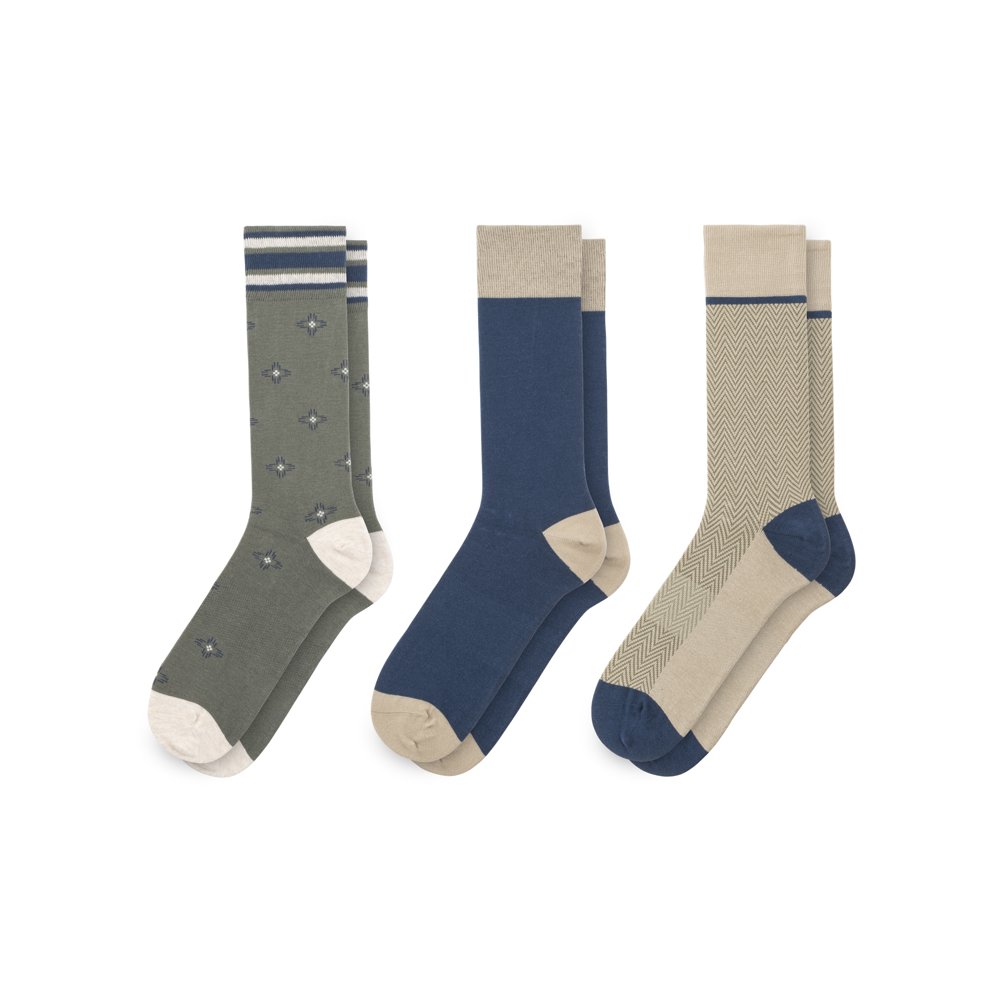 Men's Cotton Crew Sock, 3 Pack